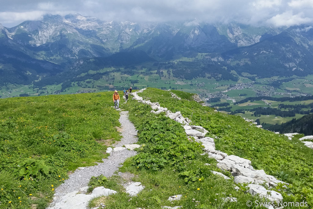 Wanderung von Iltios auf den Chäserrugg