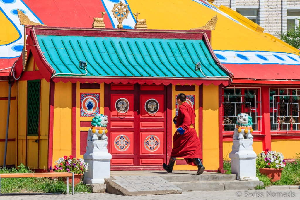 Das Dashchoilin Kloster ist eine der Sehenswürdigkeiten in Ulaanbaatar