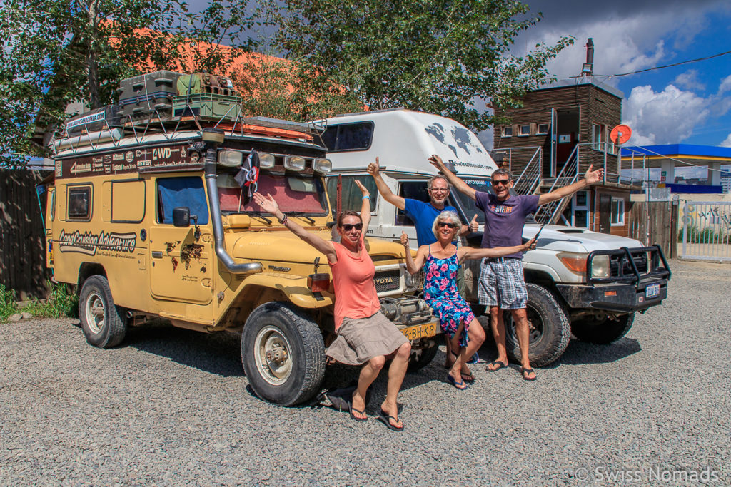 Treffen mit Karin-Marjke und Coen von Landcruising Adventure in Ulaanbaatar