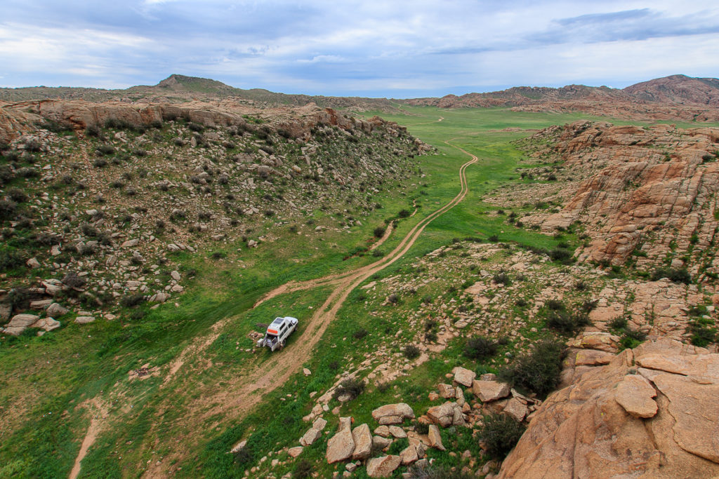 Die Felslandschaft Baga Gazarin Chulu ist einer der schönsten Orte der Mongolei