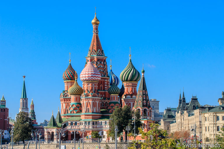 Basilius Kirche Sehenswürdigkeiten in Moskau