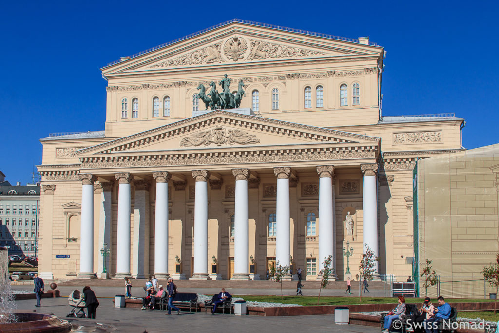 Bolschoi Theater in Moskau