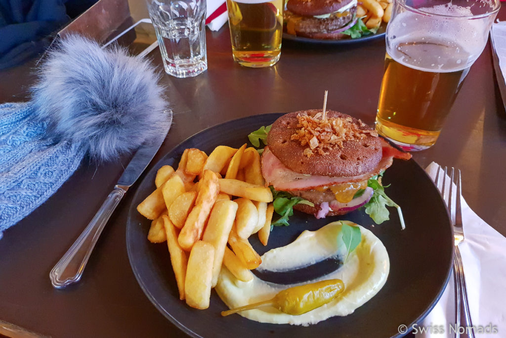 Burger in Telliskivi in Tallinn Estland