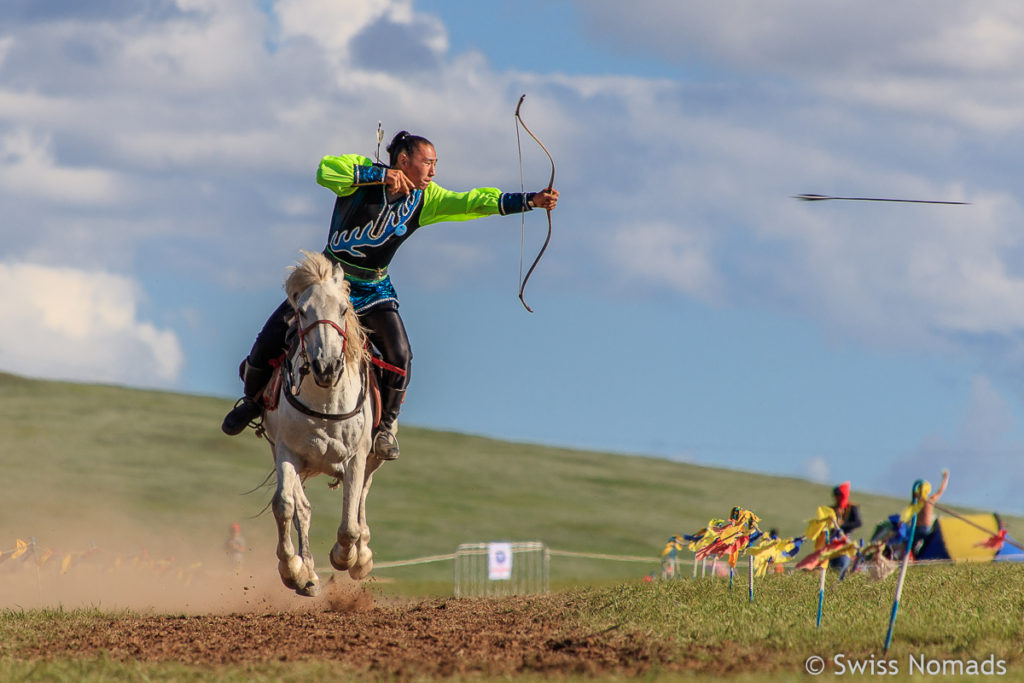 Das Nadaam Festival in der Mongolei ist sehr sehenswert