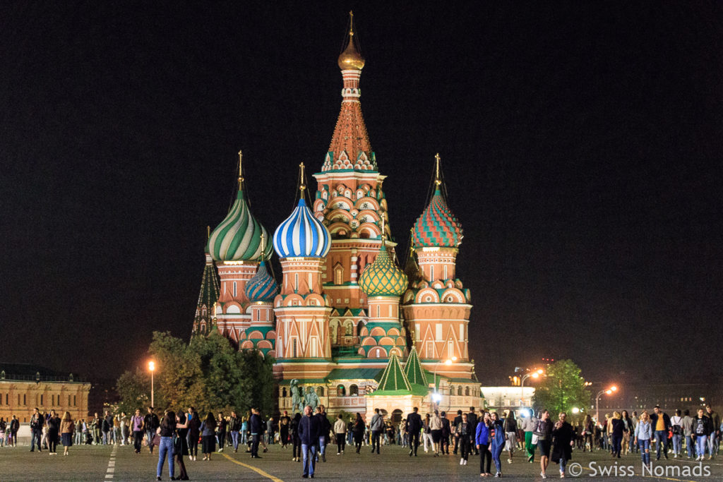 Basilius Kathedrale Sehenswürdigkeiten in Moskau