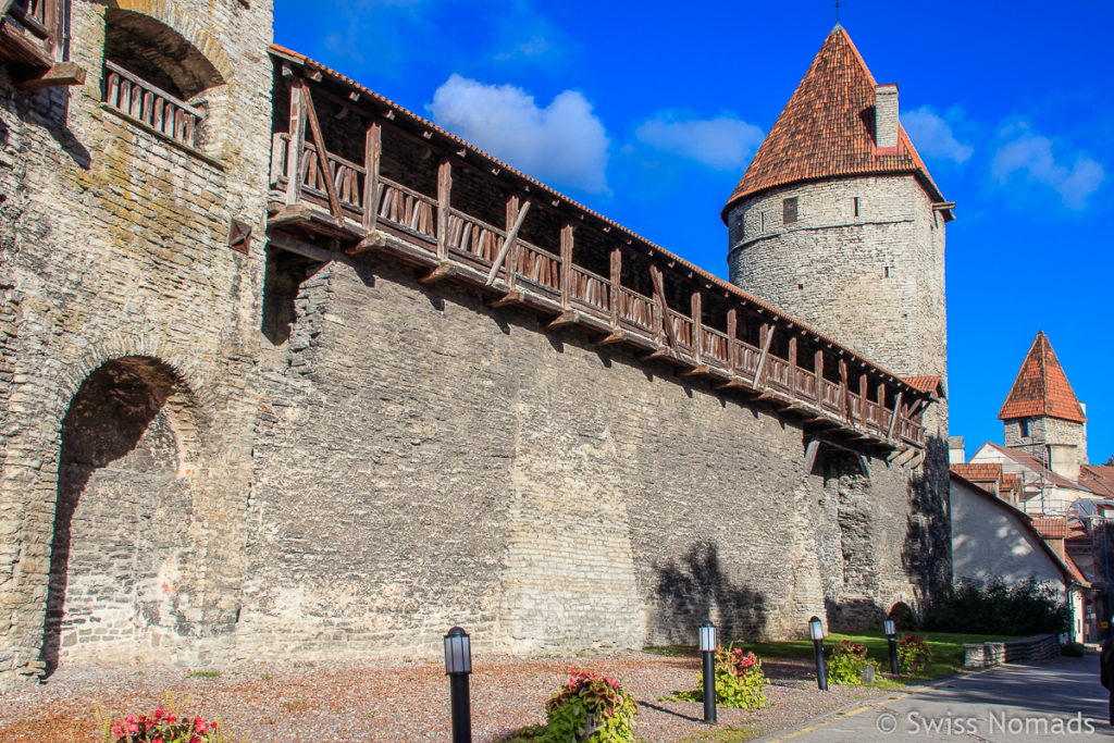 Stadtmauer Tallinn Estland