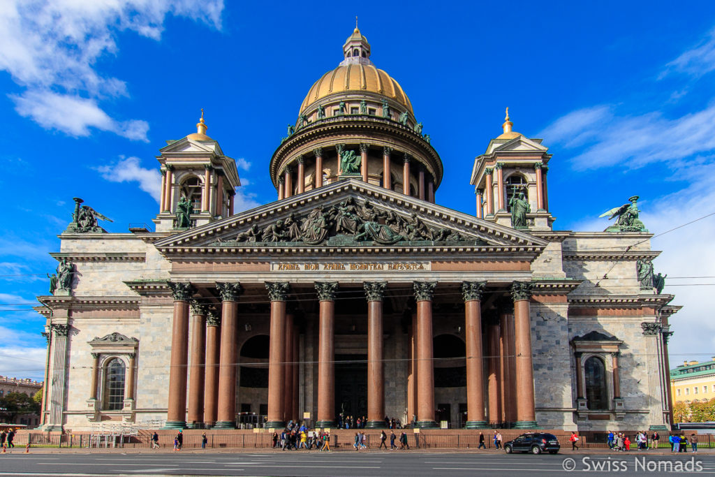 Isaaks Kathedrale in Sankt Petersburg