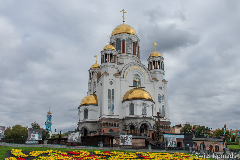Kathedrale auf dem Blut in Jekaterinburg, Russland