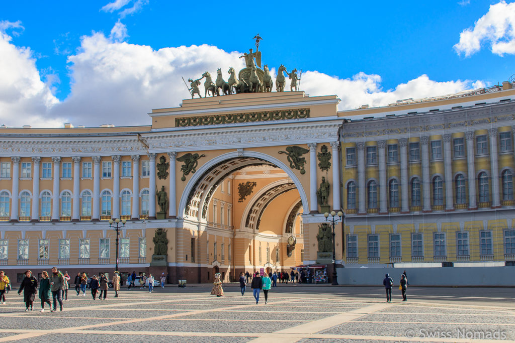 Palastplatz in Sankt Petersburg