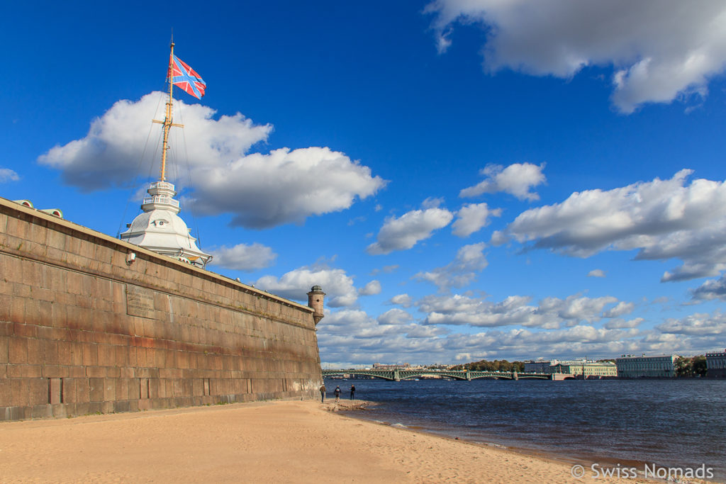 Peter und Paul Festung in Sankt Petersburg