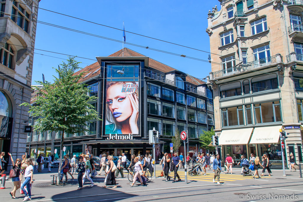 Sehenswürdigkeiten in Zürich Bahnhofstrasse