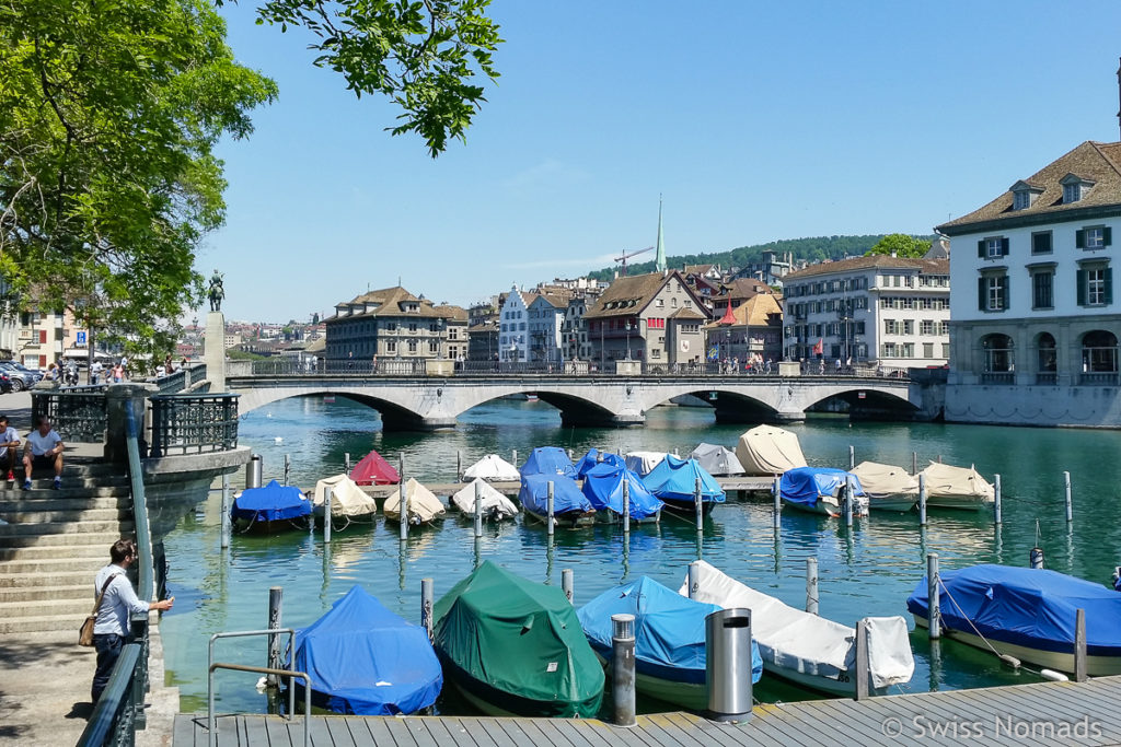 Sehenswürdigkeiten in Zürich Limmat