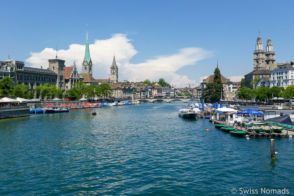 Sehenswürdigkeiten in Zürich Limmatquai