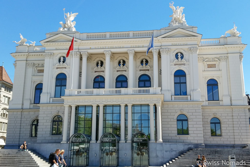 Sehenswürdigkeiten in Zürich Opernhaus