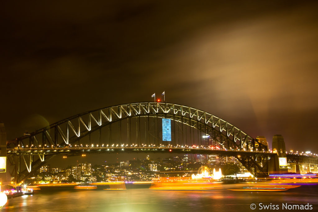 Silvester in Sydney Feuerwerk