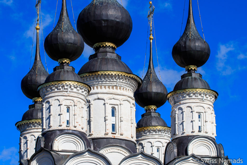 Zweiebeltürme in Susdal am Goldenen Ring bei Moskau