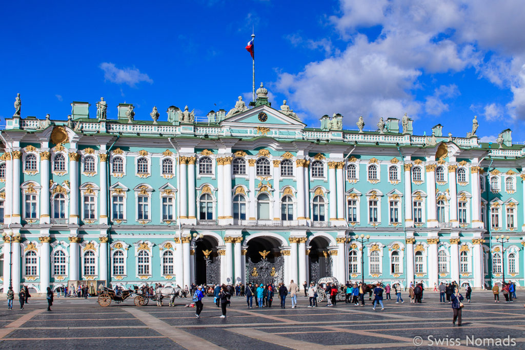 Winterpalast Sehenswürdigkeiten in Sankt Petersburg