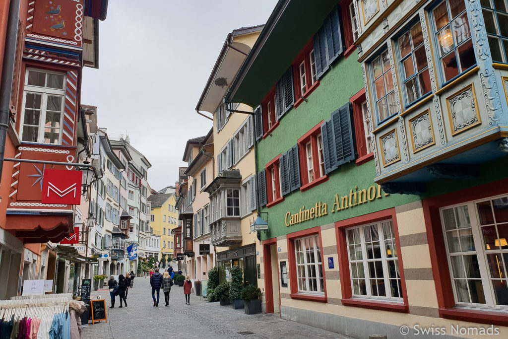 Augustiner Gasse in Zürich