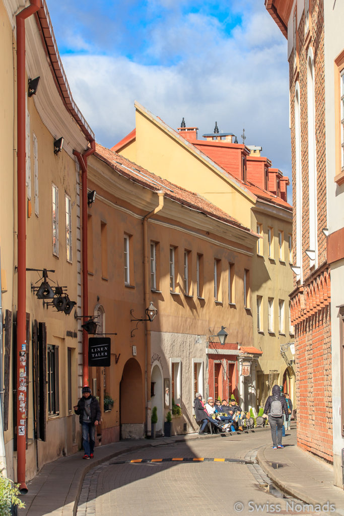Sehenswuerdigkeiten in Vilnius in Litauen