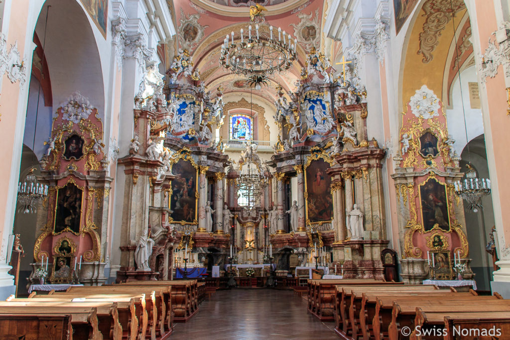 Sehenswürdigkeiten in Vilnius Heilig Geist Kirche