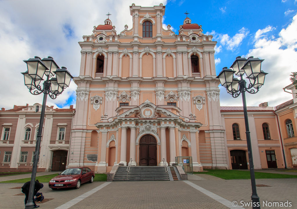 Sehenswürdigkeiten in Vilnius Kasimir Kirche
