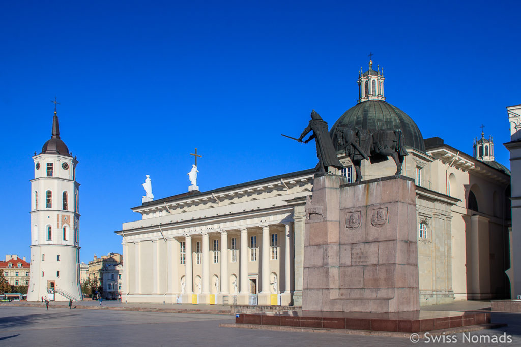 Sehenswürdigkeiten in Vilnius Kathedralenplatz