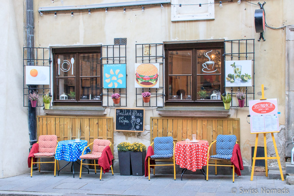 Restaurant in der Altstadt in Warschau