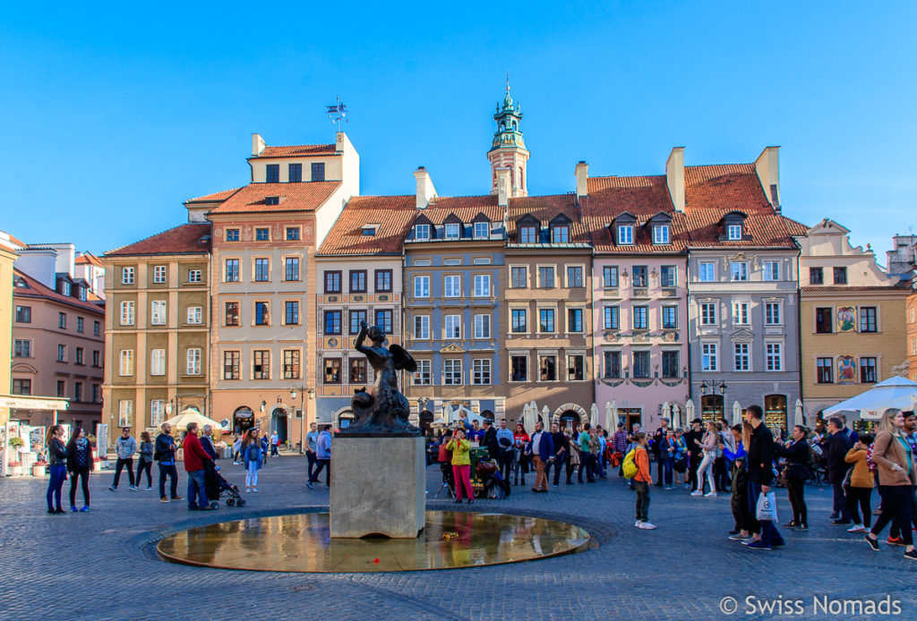 Sehenswürdigkeiten in Warschau Altmarktplatz