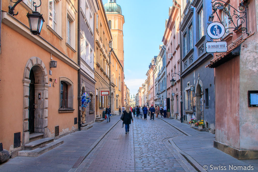 Sehenswürdigkeiten Warschauer Altstadt 