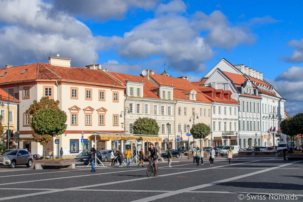 Town Hall Square in Vilnius