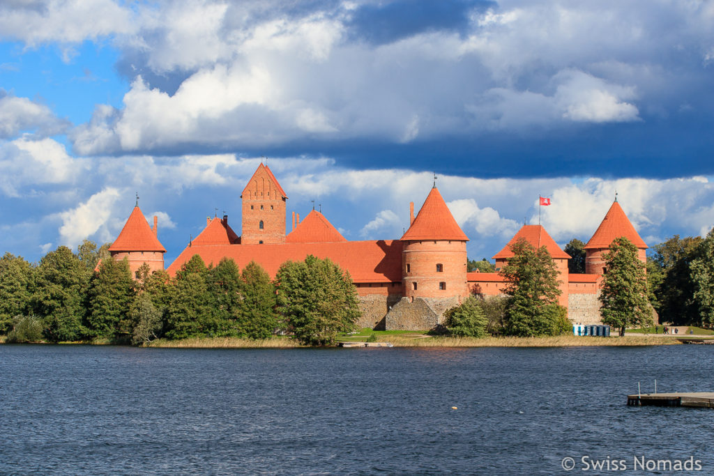 Wasserburg in Trakai in Litauen