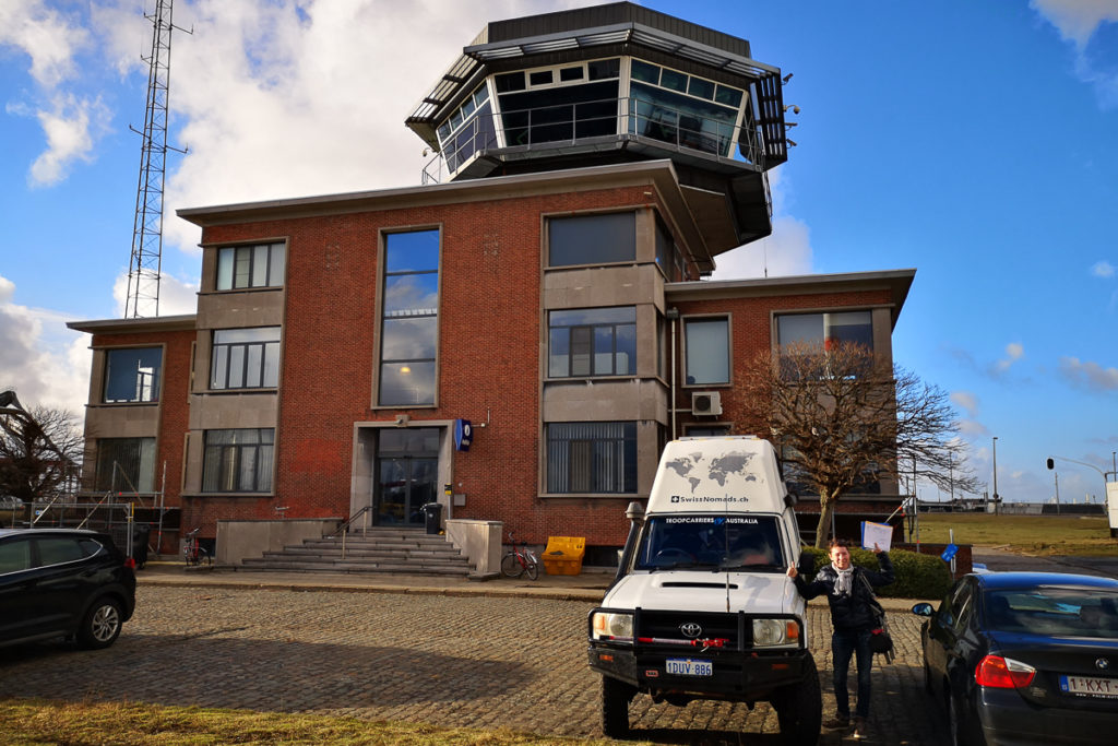 Antwerpen Hafen Polizeigebäude