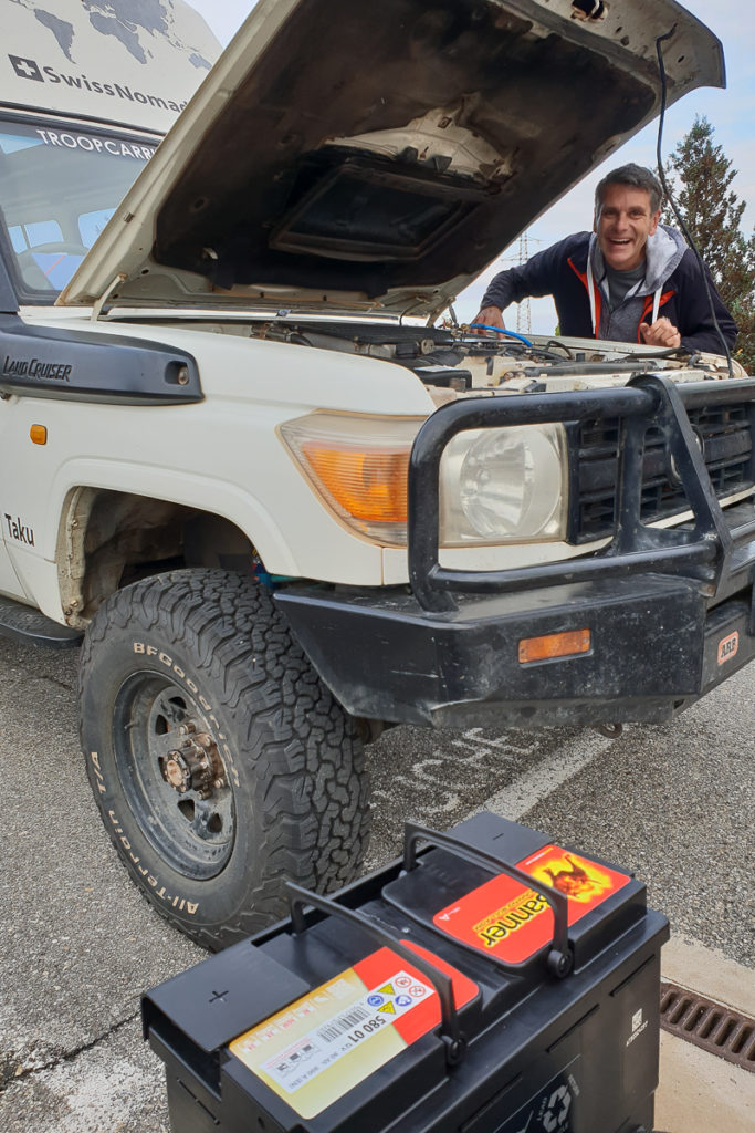 Bestem Batterie für unseren Offroad Camper - Die Banner Running Bull AGM