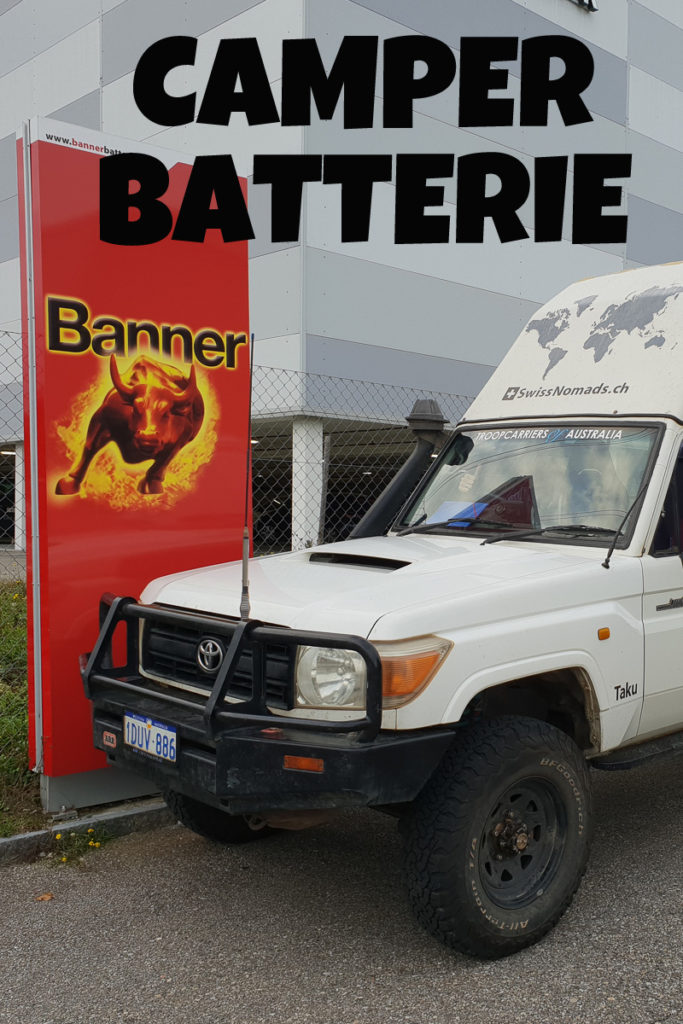 Die beste Camper Batterie für einen Offrod Camper