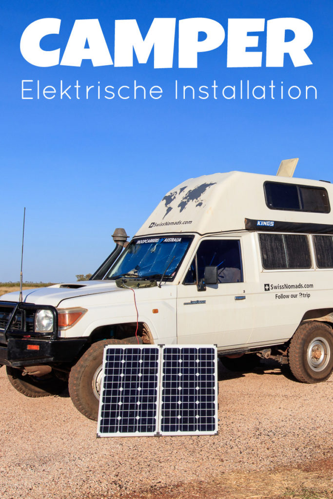 Die Elektrische Installation für deinen Camper