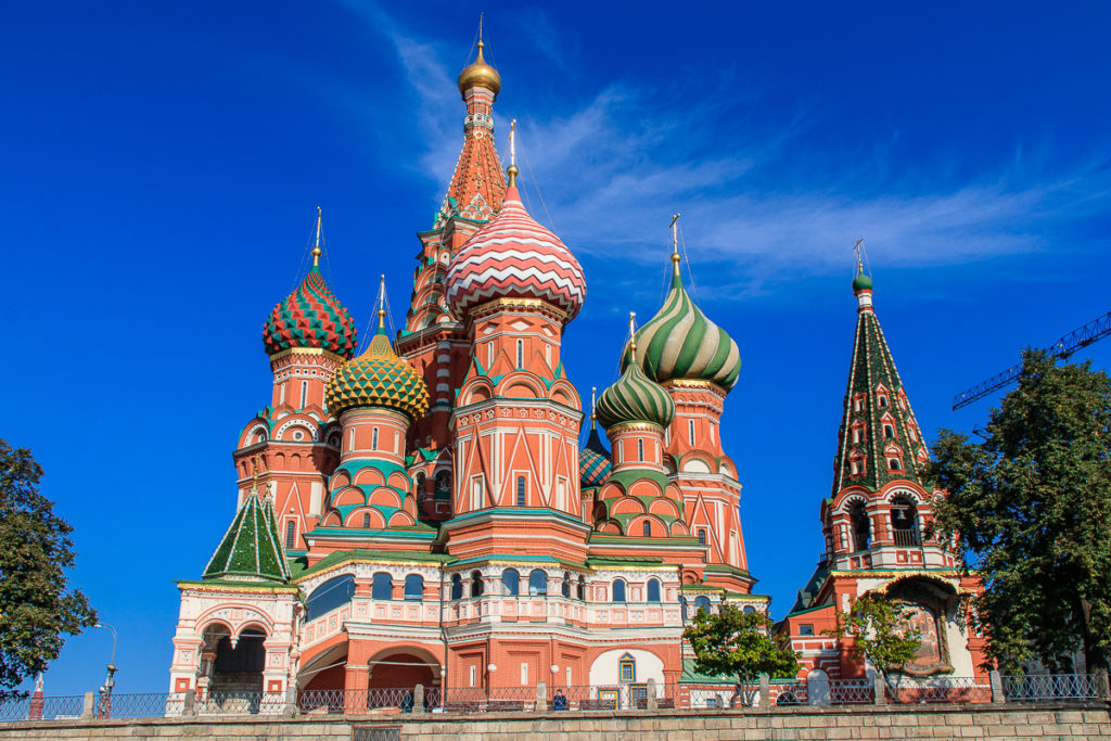 Moskau ist die schönste Stadt in Russland