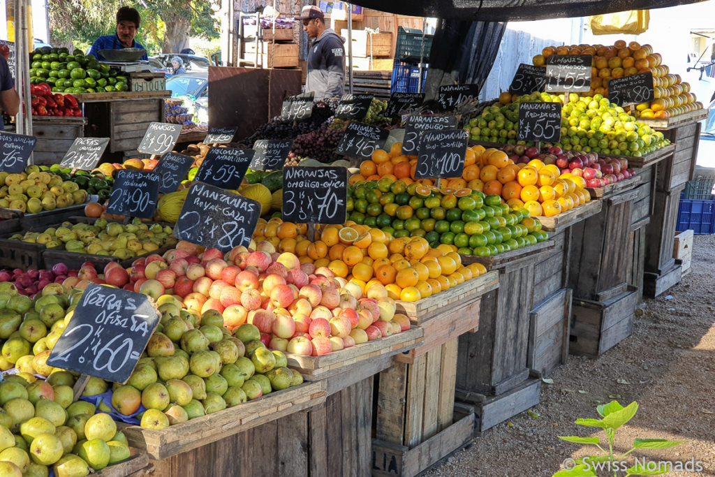 Markt in Piriapolis in Uruguay