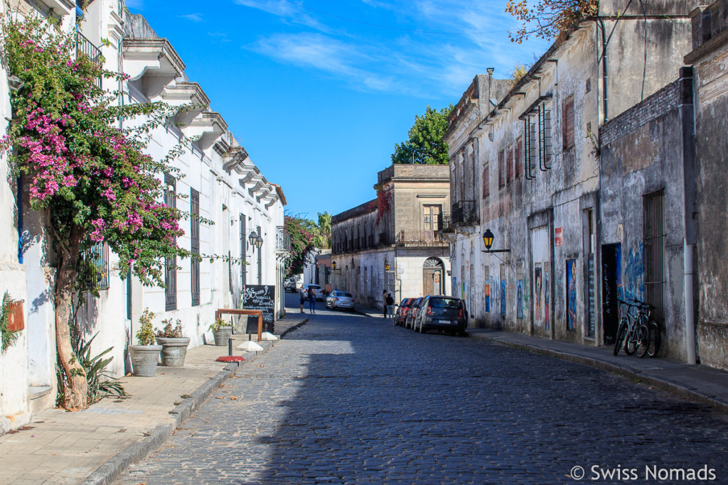 Colonia del Sacramento Kopfstein pflaster Strasse