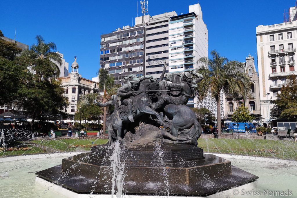 El Entrevero Plaza in Montevideo