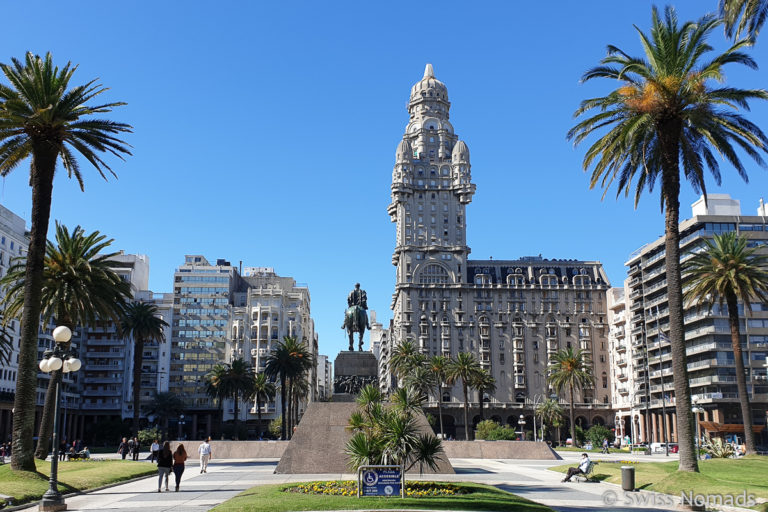 Sehenswürdigkeiten in Montevideo Plaza Independencia