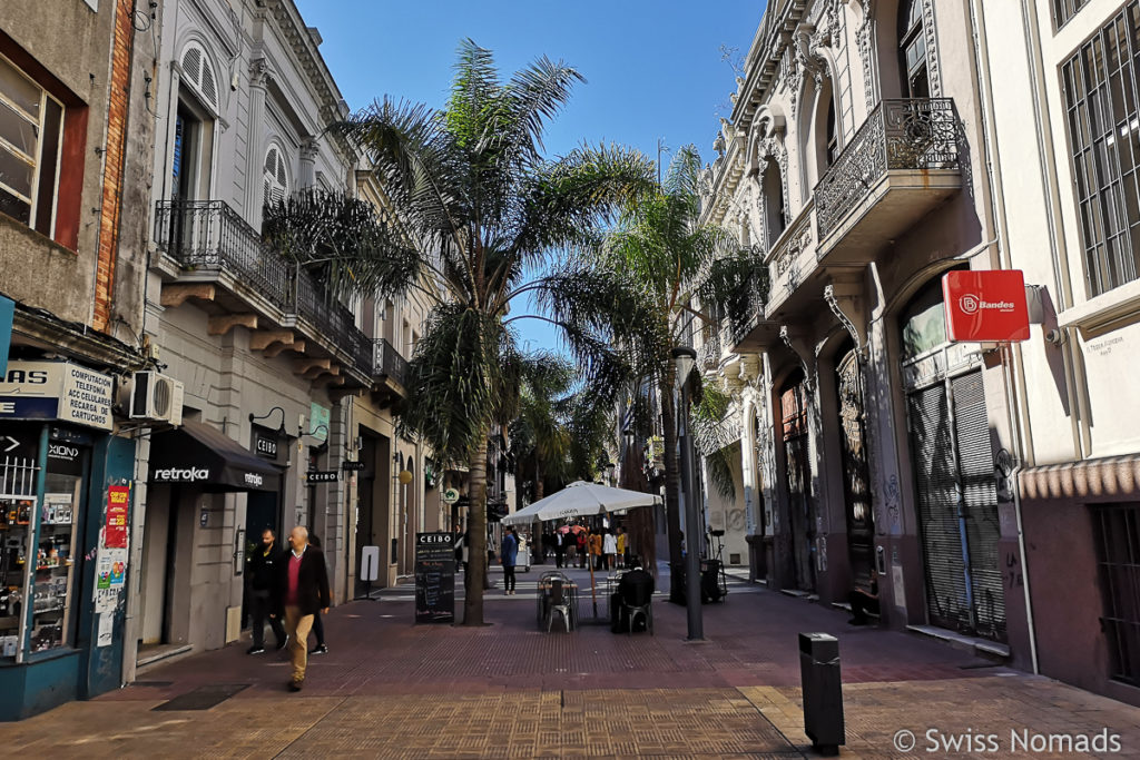 Fussgängerzone im Zentrum Montevideo