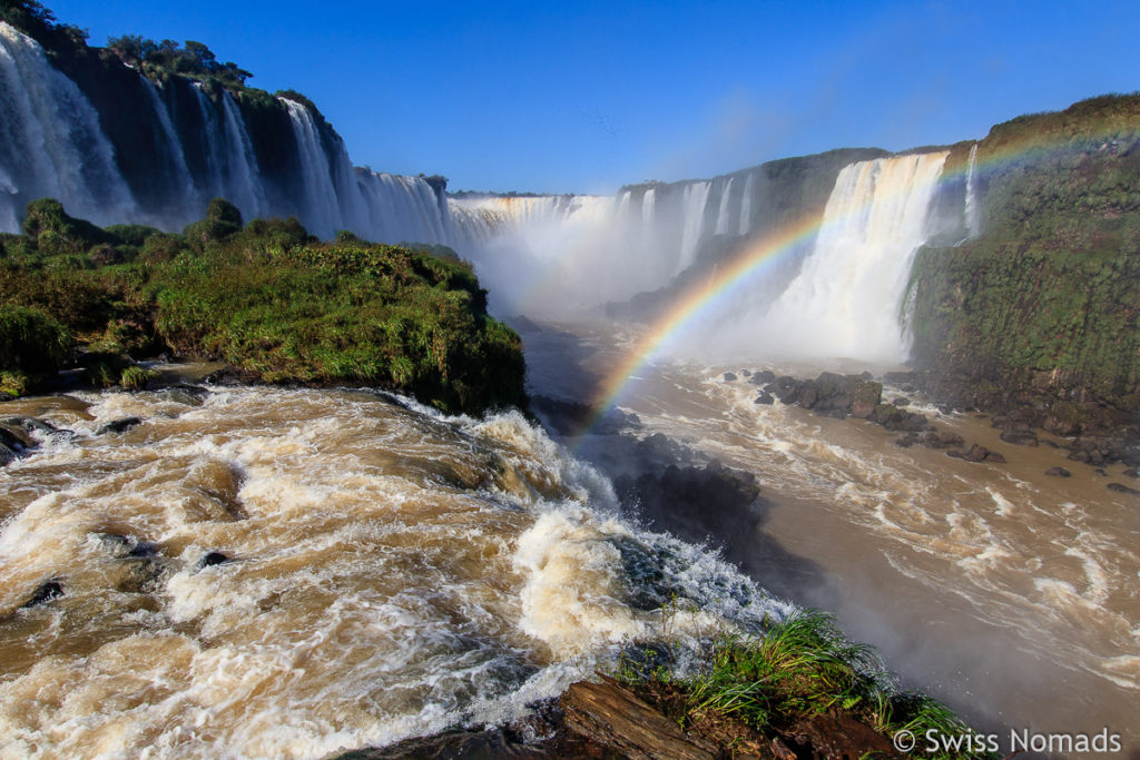 Aussicht Iguazu Wasserfälle