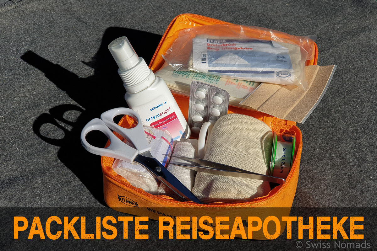 Die Packliste für die Reiseapotheke für Familien - Butterflyfish