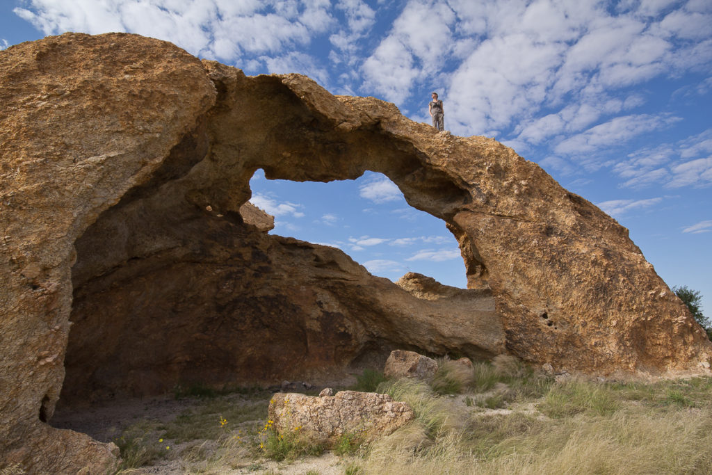 Blutkuppe Rock Arch in Namibias Norden