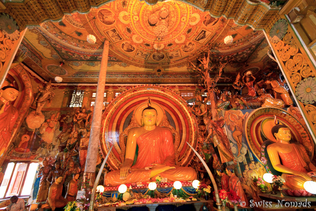 Gangaramaya Tempel in Colombo