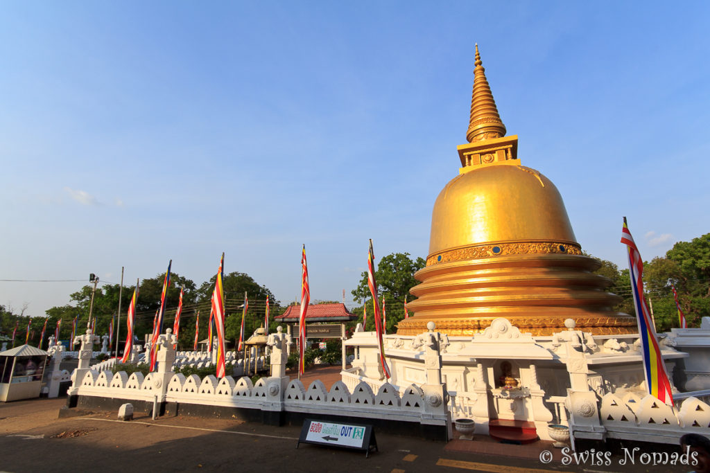 Goldener Tempel Dambulla Sri Lanka