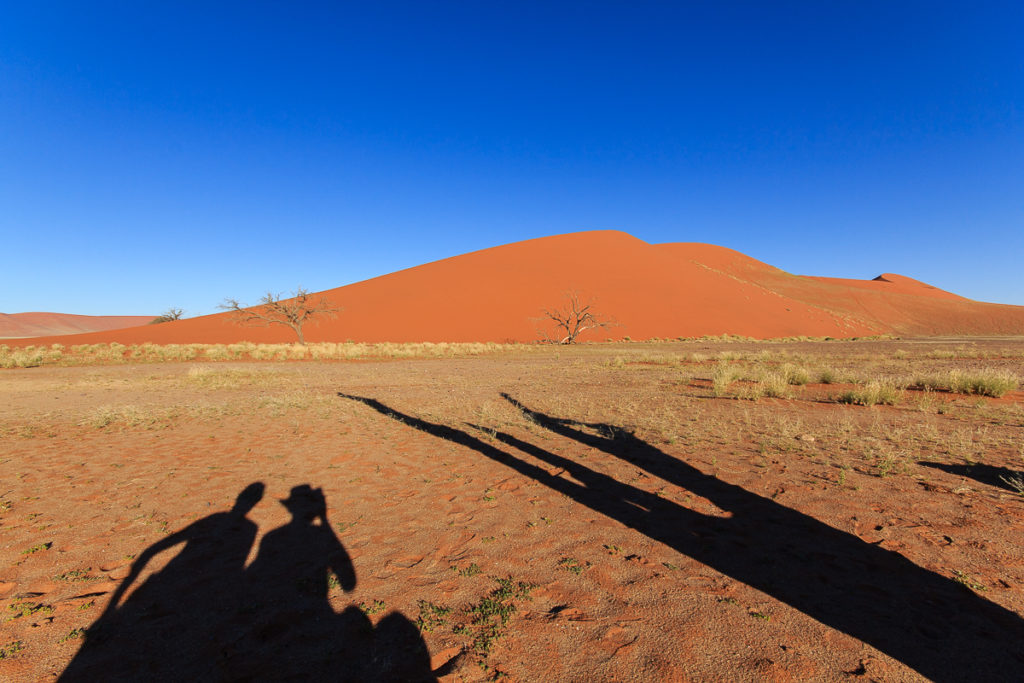 Abendsonne im Namib Naukluft Park