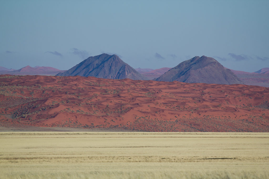 Sand Dünen in der Namtib Wüste