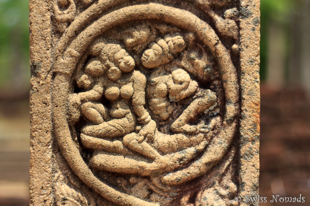 Das Quadrangle in Polonnaruwa