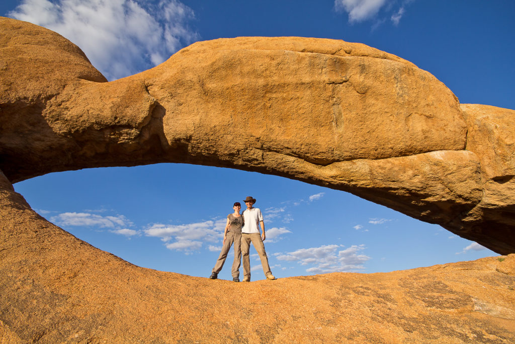 Spitzkoppe Arch ist einer der schönsten Orte in Namibia